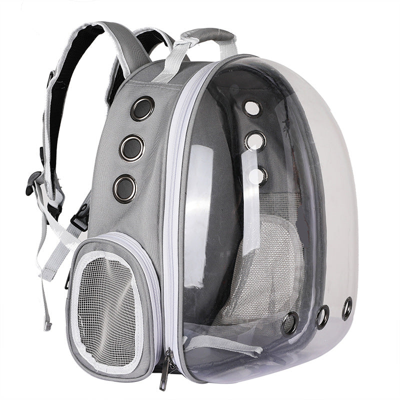 Portable Pet Backpack Carrier Bubble, New Space Capsule Design 360 Degree Sightseeing Rabbit Rucksack Handbag