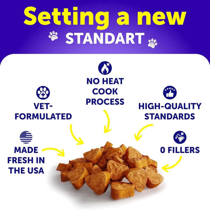 Dog Multivitamin Chewable With Glucosamine 20 In 1 Dog Vitamins And Supplements Senior & Puppy Multivitamin For Dogs Pet Joint Support Health Immunity Mobility Gut Skin 120 Chews