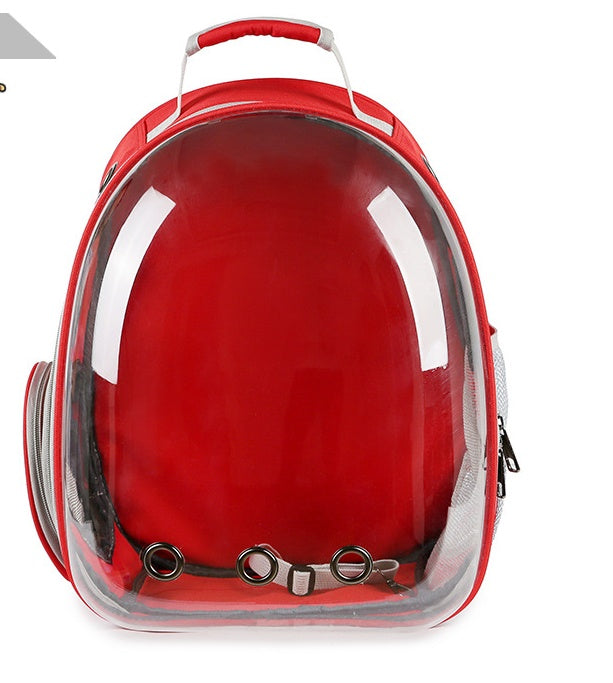 Portable Pet Backpack Carrier Bubble, New Space Capsule Design 360 Degree Sightseeing Rabbit Rucksack Handbag