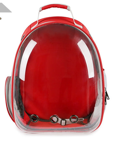 Portable Pet Backpack Carrier Bubble, New Space Capsule Design 360 Degree Sightseeing Rabbit Rucksack Handbag