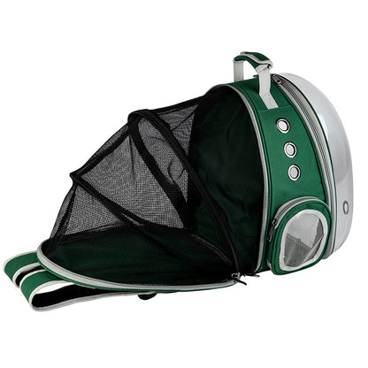 Portable Pet Backpack Carrier Bubble, New Space Capsule Design 360 Degree Sightseeing Rabbit Rucksack Handbag