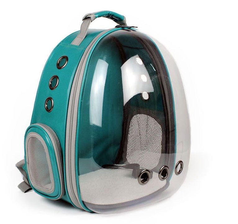 Portable Pet Backpack Carrier Bubble, New Space Capsule Design 360 Degree Sightseeing Rabbit Rucksack Handbag