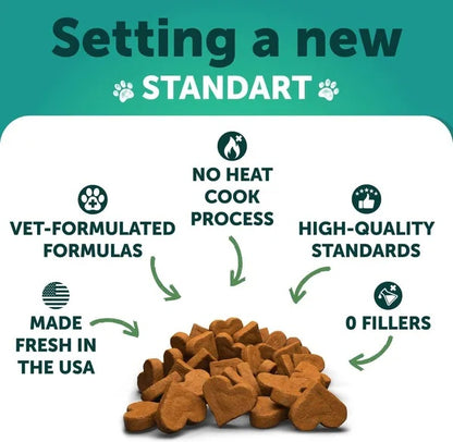 Hemp Calming Chews For Dogs Dog Anxiety Relief Treats With Hemp Oil Turmeric Valerian Ginger Health And Wellness Supplements For Dogs Hip And Joint Support 120 Treats